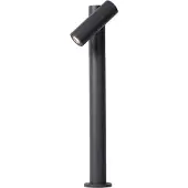 Lucide TATUM - Sokkellamp - LED - 1x5W 3000K - IP65 - Antraciet