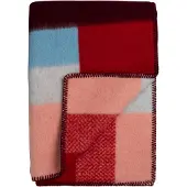 Røros Tweed Mikkel deken 135x200 cm Red