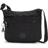 Kipling Schoudertas 'Arto' donkergrijs / zwart