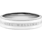 Daniel Wellington Classic Dames en heren Ring Staal - Wit - 16.50 mm / maat 52