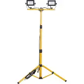 Toolstation Mobiele LED werklamp op statief IP65 2x20W 2x2000lm 6500K