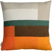 Røros Tweed Mikkel kussen 50x50 cm Orange