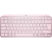 Logitech MX Keys Mini - Office - Toetsenbord - Verlicht - Bluetooth - QWERTY - Scandinavisch (Deens/Fins/Noors/Zweeds) - Roze