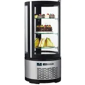 CaterCool Gebaksvitrine CaterCool 100L, 48 cm ?, H 103 cm, 230V / 150W
