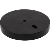 P & E P+E Deurstopper verhogingsschijf ø85mm rubber zwart