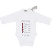 Vib Romper incl. TinyTony - Baby Rules