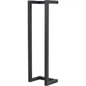 Jax Design Handdoekenhouder Firm | Jax Design metaal zwart 20x67x15 cm handdoekenhouders | NADUVI