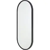 Jax Design Industry Spiegel Ovaal - Metaal - Mat Zwart - 80x30