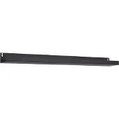 Jax Design Fotoplank Picca | Jax Design metaal zwart 80x6x11 cm wandplanken en -haken | NADUVI