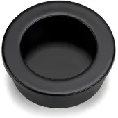 Mariani Schuifdeurkom rond Stylus 30 mm - mat zwart