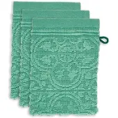 Pip studio Washandje Pip Studio Tile De Pip Groen (Set van 3)
