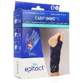 Epitact Carp'Activ Soepele Polsbrace voor de Nacht Links Large 1 St Verband(en)