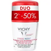 VICHY Overmatige Transpiratie Deodorant Stress Resist Roller 72u Duo 2x50ml