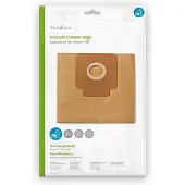 Nedis Stofzuigerzak - 10 Stuks - Papier - Meest verkocht voor: Hoover H58 - Bruin