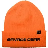 Savage Gear Fold-Up Beanie One Size Sun Orange - Vismuts