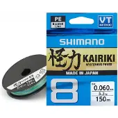 Shimano Fishing Kariki 8 Braided Line 300 M Veelkleurig 0.190 mm