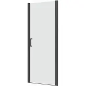 Guido Gusto Douchedeur 80x195cm 6mm Nano glas mat zwart serie Tim
