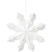 Broste Copenhagen Snowflake kerstdecoratie White Ø30 cm