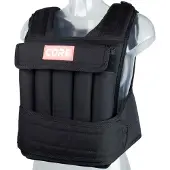 Nordcore Weighted Vest 15kg Zwart 15 kg