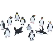 Wild republic speelfiguren pinguïns 10 stuks