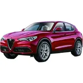 Bburago schaalmodel Alfa Romeo Stelvio 1:24 rood