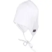 Sterntaler Gebreide Muts Jersey Wit | Maat: 35 cm