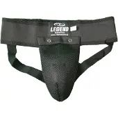 Legend Sports Kruisbeschermer/Tok heren - Kids/Volwassenen Zwart Mesh