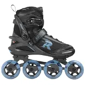 Roces Inline skate PIC TIF 80 Zwart Blauw-Schoenmaat 37