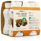 Nestlé Resource Resource 2.0 + Fibre Koffie 4x200 ml Drinkbare oplossing