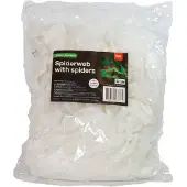 Folat spinnenweb Glow in the Dark 500 gram polyester wit