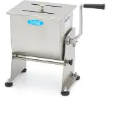 Maxima Vleesmenger 10 L - 7,5 Kg Vlees - Kantelbare Kom - Handmatig
