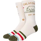 Stance California Republic 2 Sokken Wit || Maat: 42-46