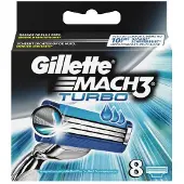 Gillette Mach 3 Turbo - 8 stuks - Scheermesjes