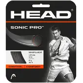 Head Tennissnaar Sonic Pro Black 1.25mm/12m