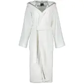 Cawö Badjas Home 832 Capuchon Women White-XL