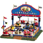 Lemax Kersthuisje Crazy cars