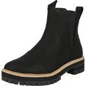 Toms - Women's Dakota Leather - Hoge schoenen 9,5, zwart