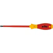 Wiha 320N060150 Schroevendraaier SoftFinish electric sleufkop 6.0 mm x 150 mm - 00828