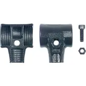 Wiha 8290060 Hamerschaalset met schroef en borgmoer voor kunststof hamer Safety 60 - 26671
