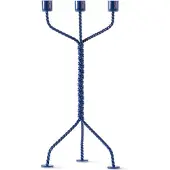Werkwaardig Gedraaide Kandelaar Blauw / Twisted Candleholder Blue | Ward Wjnant voor .