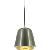Artdelight Design Hanglamp Santiago Ø 35cm Grijs Met Goud