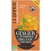 Clipper Thee Ginger & Tumeric 20 Stuks