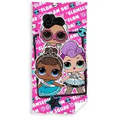 L.O.L. Surprise! strandlaken LOL junior 140 x 70 cm katoen roze