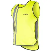 Wowow Fluo sportjasje - overgooier met reflectie - XXL