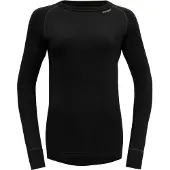 Devold - Expedition Woman Shirt - Merino-ondergoed S, zwart