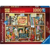 Ravensburger - 1000 Stukjes Serie - Legpuzzel - Schap van de Kunstenaar - Softclick Technologie
