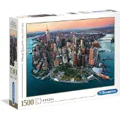 Clementoni - 31810 - Verzamelpuzzel voor kinderen en volwassenen - New York - 1500 stukjes