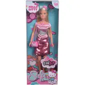 Simba Steffi Steffi Hello Kitty Swap Doll Pop