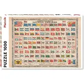 Piatnik National Emblems - Legpuzzel 1000 stukjes - 68 x 49 cm - Multicolor
