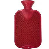 Fashy kruik warmwaterzak cranberry enkel rib